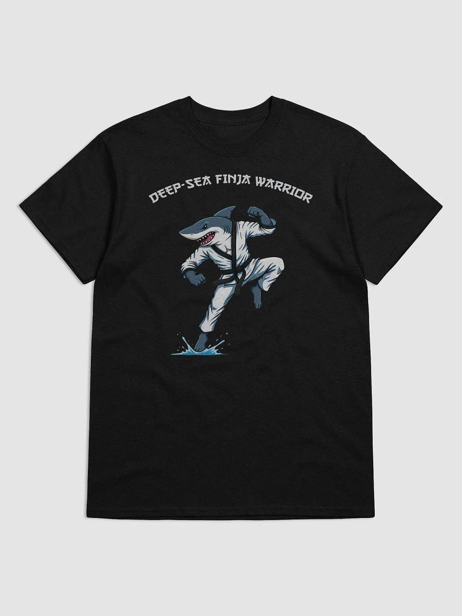 Deep-Sea Finja Warrior – Funny Shark Karate T-Shirt product image (8)