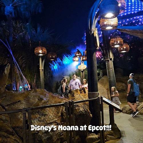 🌊 Moana at Disney's Epcot!!! 🌊

Taking a stroll around Moana's Journey of Water at night is so relaxing. 🎆 We clearly picked ...
