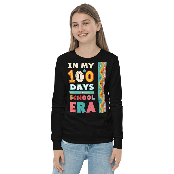 In My 100 Days of School ERA Long Sleeve Tee product image (8)