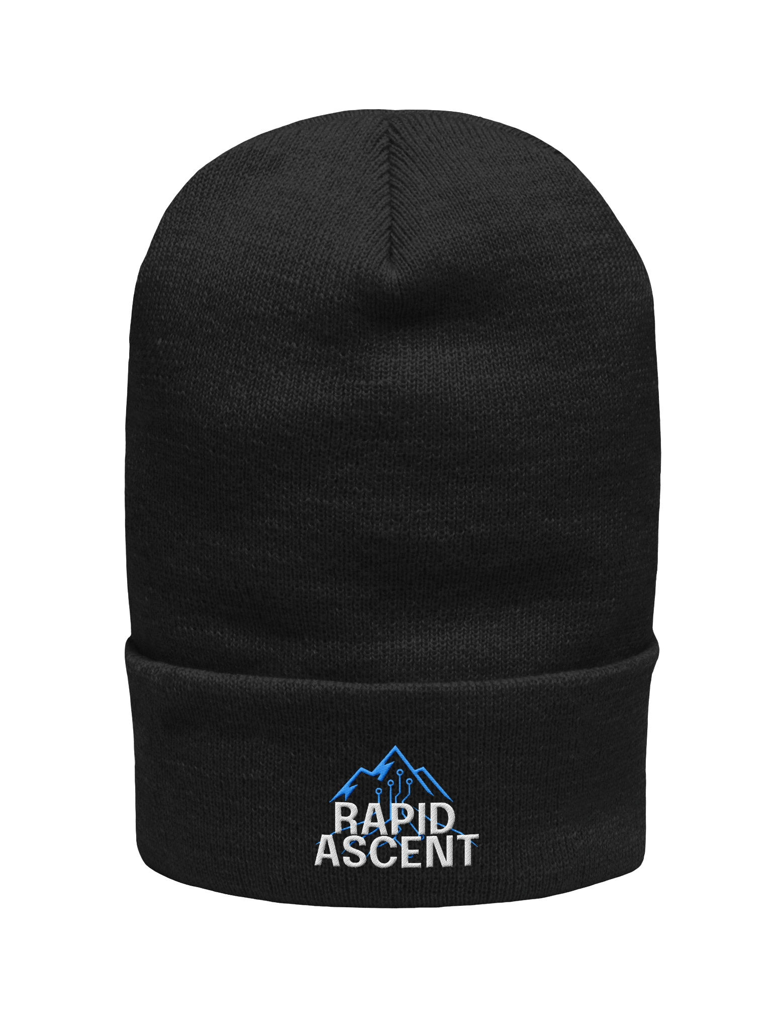 Rapid Ascent Beanie White and Blue product image (1)
