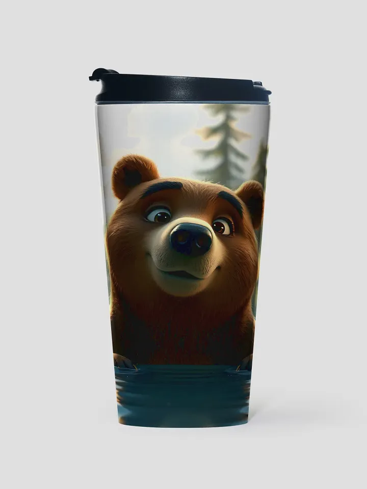 "Be The Bear" Stainless Steel Travel Mug product image (2)