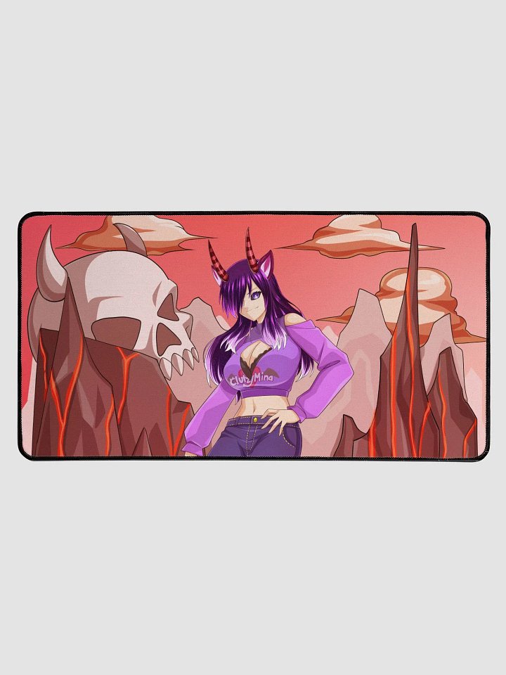 ClutzyMina Hellish Desk mat product image (1)