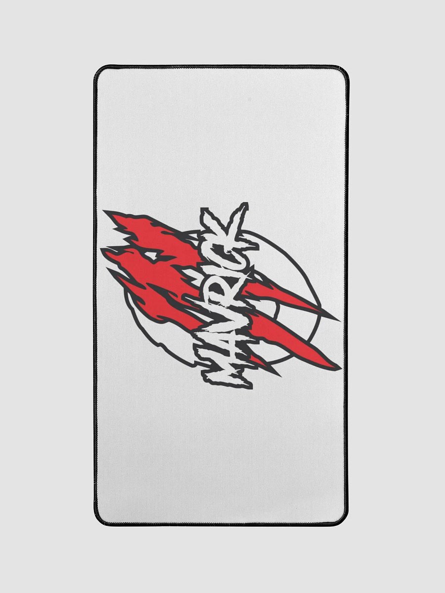 Zer0 White/Red Deskmat 12