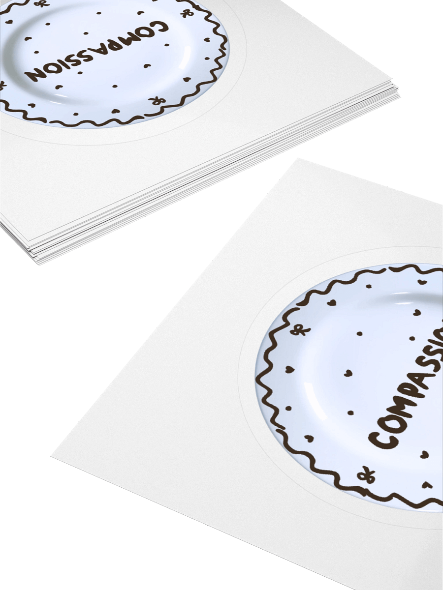 You Are What You Eat - Compassion Doodle Kiss Cut Stickers product image (11)