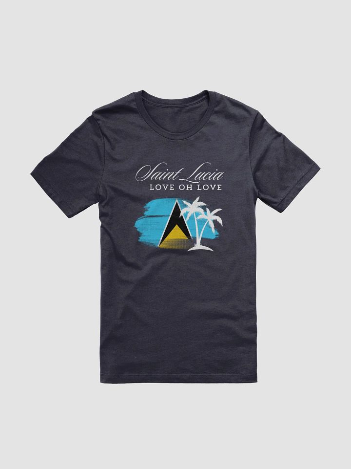 Saint Lucia Love Graphic T-Shirt product image (102)