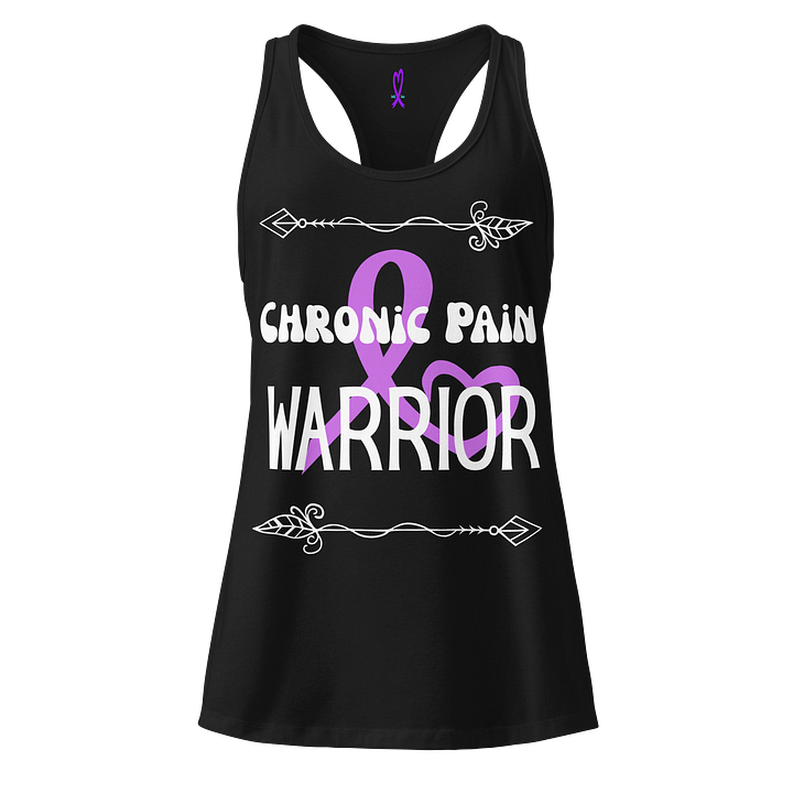 Chronic Pain Warrior Racerback tank top (Women's) product image (1)
