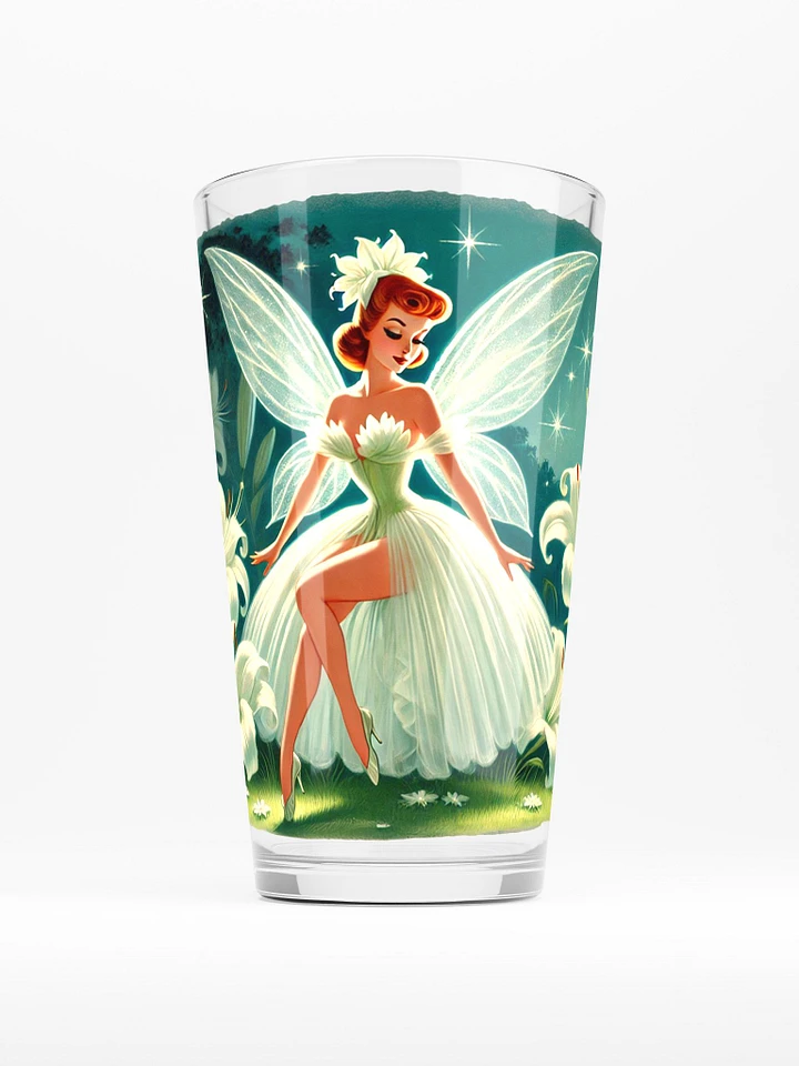 Enchanted Lily Fairy 16 oz Glass - Fairytale Glassware product image (1)