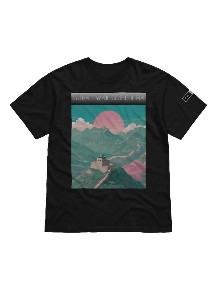 "GREAT WALL OF CHINA" 100% cotton T-shirt product image (1)
