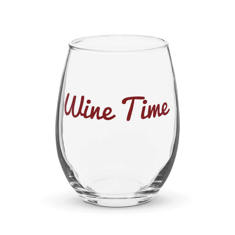 Wine Time - Wine Glass