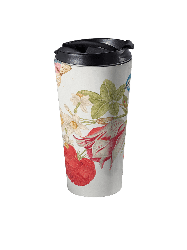 Floral Serenity. Stainless Steel Mug product image (2)