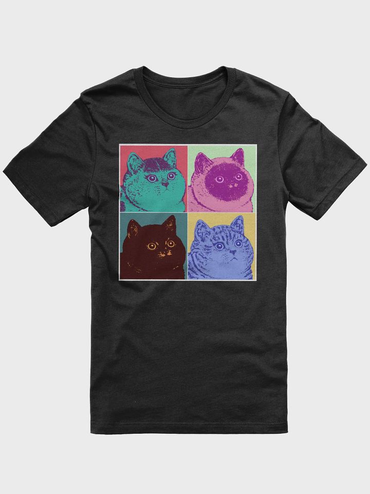 Cat x4 (supersoft T's, unisex) product image (1)