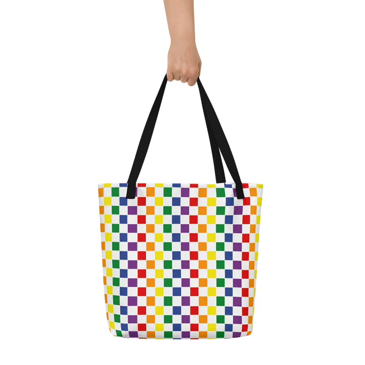 Pride Checks Tote product image (1)