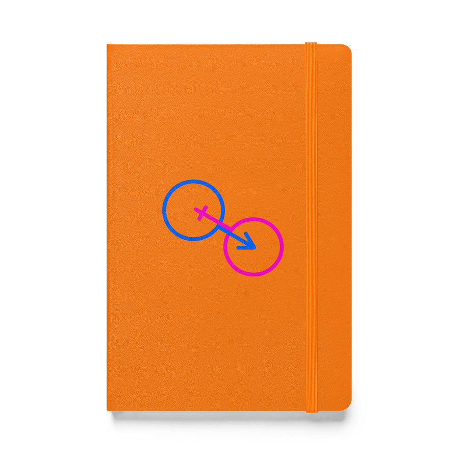 Traditional Male And Female Connection Hardcover Bound Notebook product image (1)