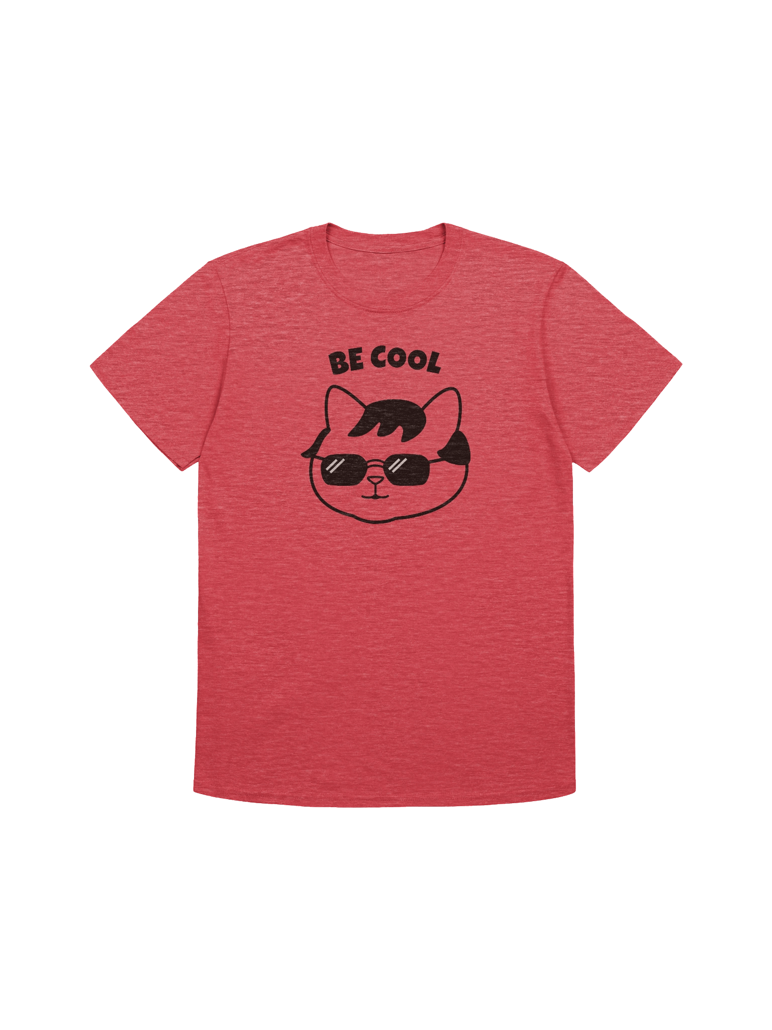 Goromi the Cat in Wig (BE COOL) - Unisex Adult Super Soft Lightweight T-shirt product image (2)