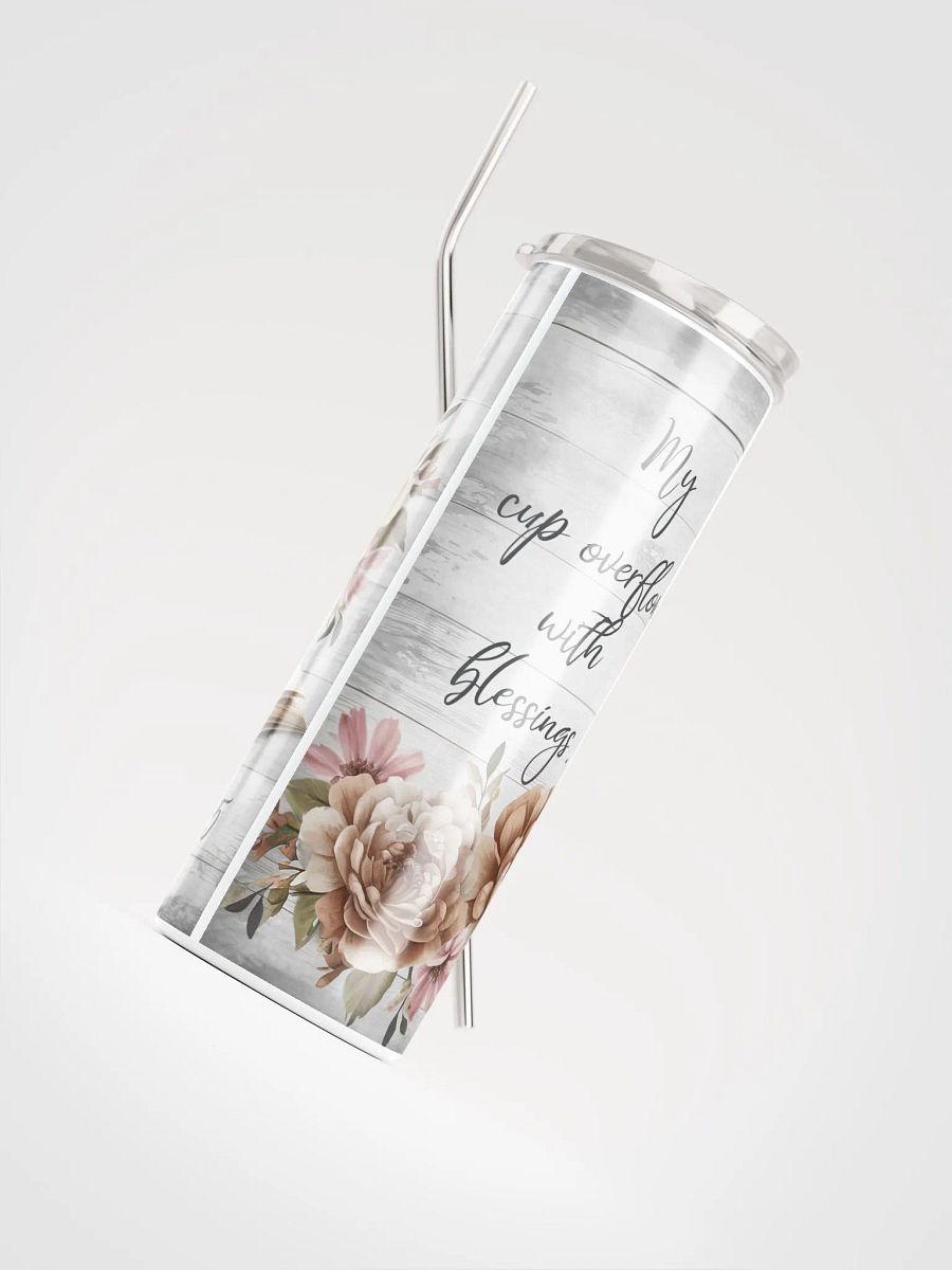 My Cup Overflows with Blessings Tumbler product image (5)