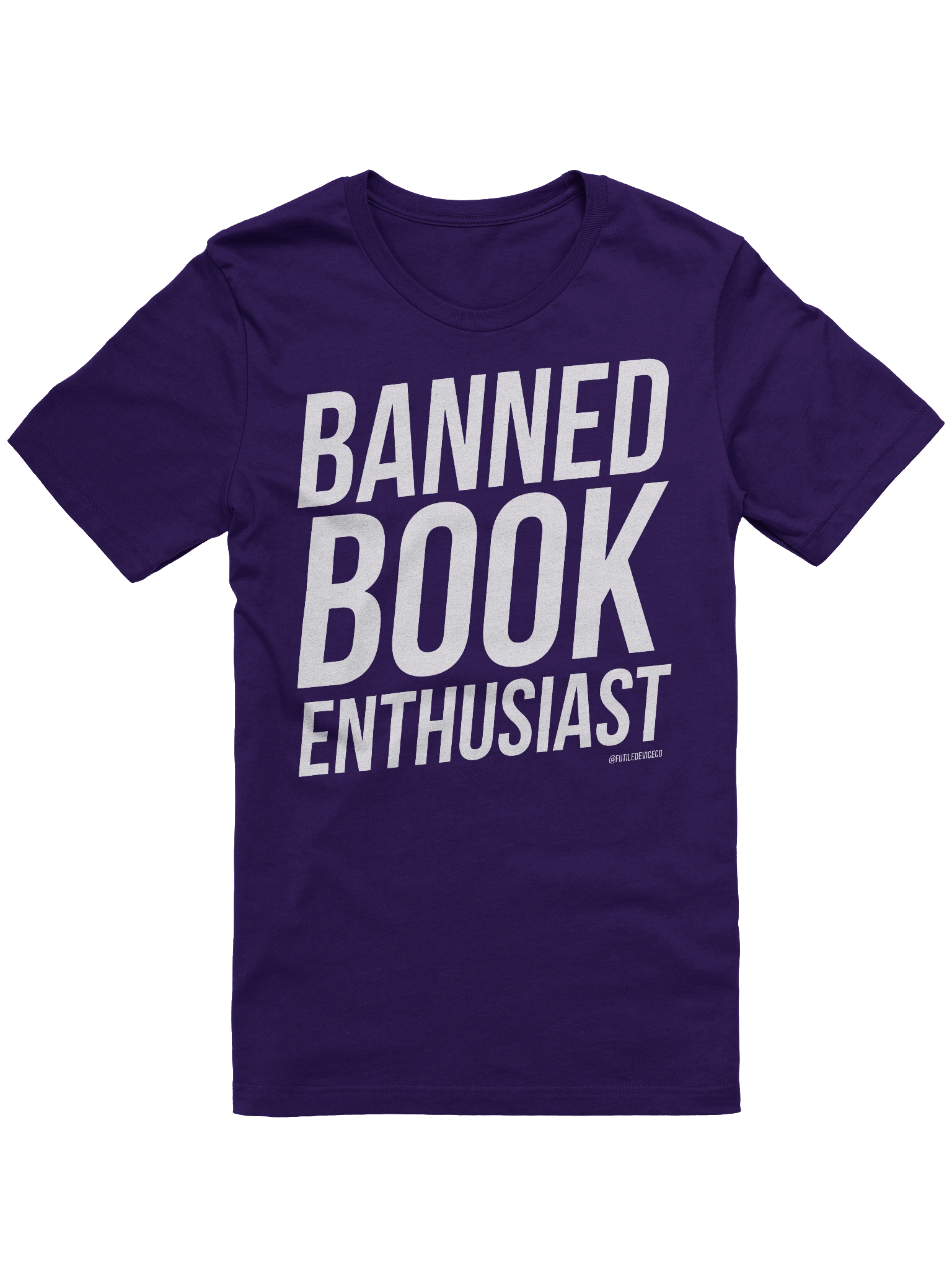 FUTILE DEVICE: BANNED BOOK ENTHUSIAST (TEE) product image (2)