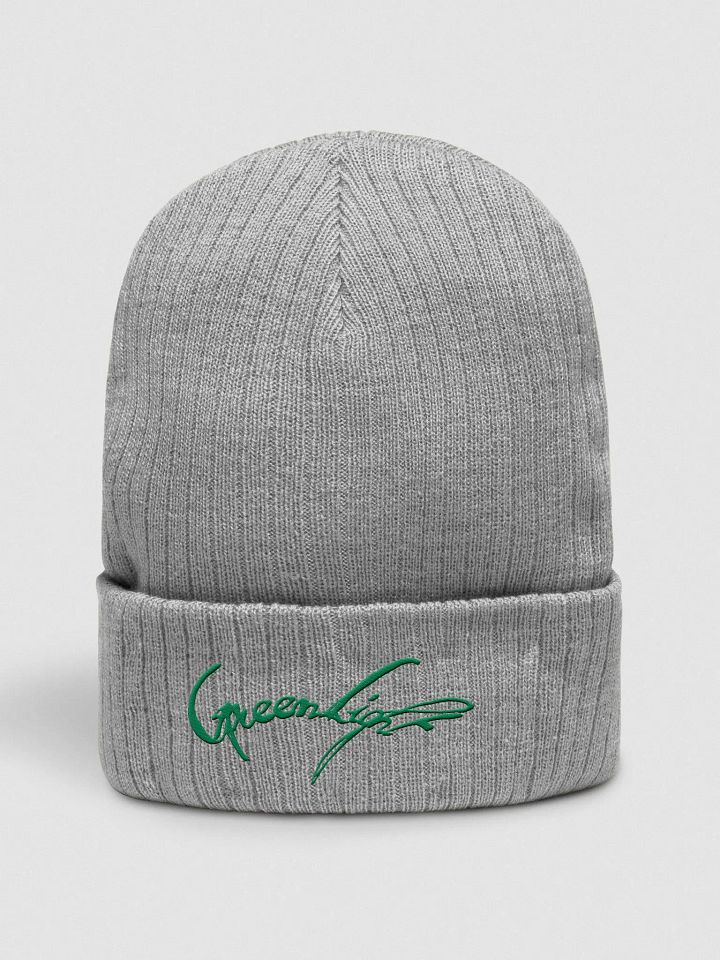Greenlight Graffiti | Ribbed Beanie product image (1)