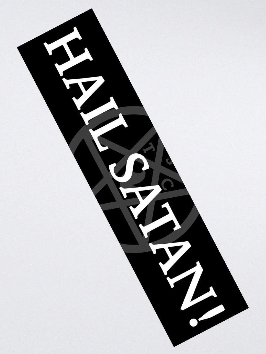 Hail Satan! - Bumper Sticker product image (2)