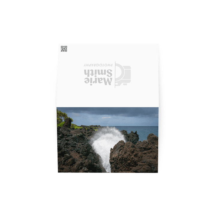 Splash of Serenity Greeting Card product image (4)