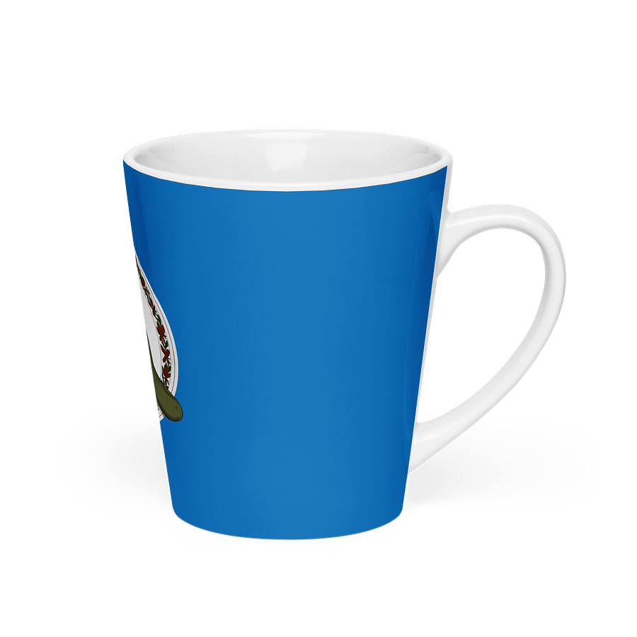 Virginia Flag - Sick Tyrannosaurus Rex Edition Latte Mug product image (2)