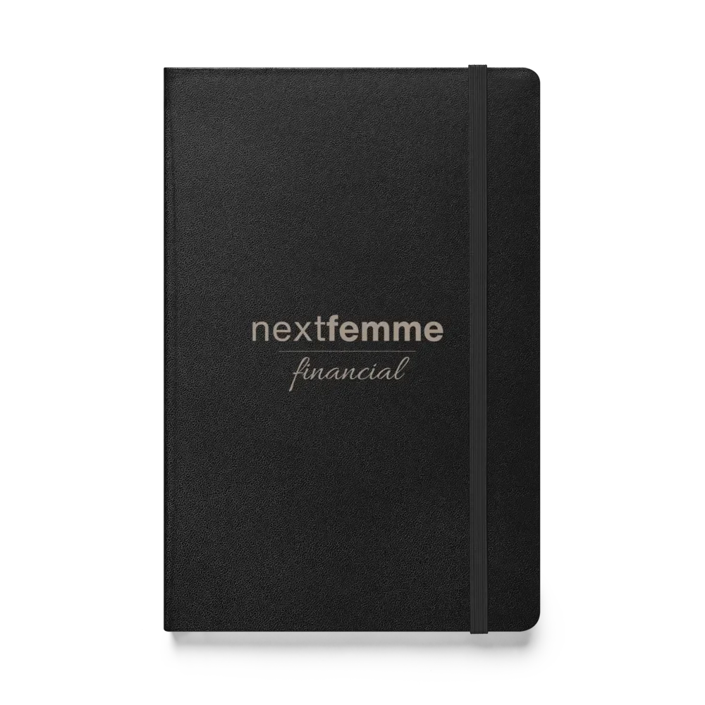 Next Femme Financial Hardcover Journal - Taupe Logotype product image (1)