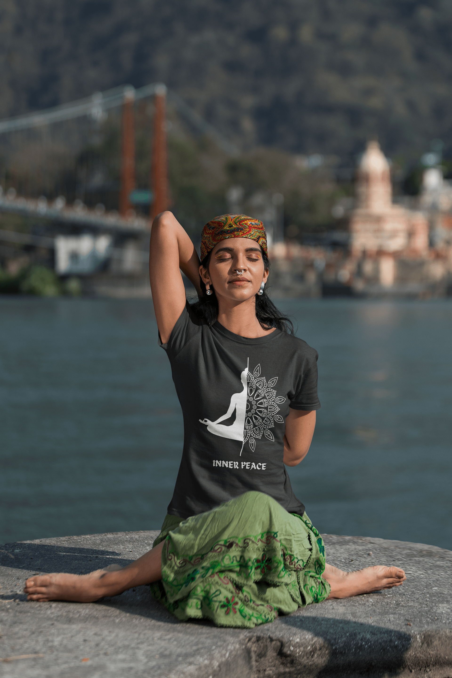Tranquil Harmony: Meditative Buddha Design T-Shirt product image (37)