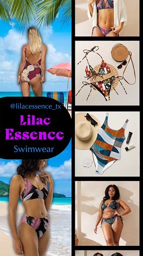 Swimwear Collection of Lilac Essence. Link in bio 💜