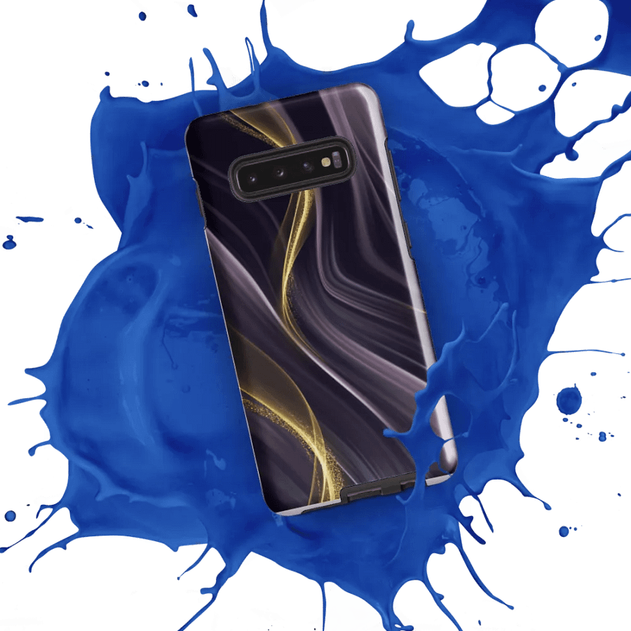 Golden Flow Samsung® Tough Case product image (52)