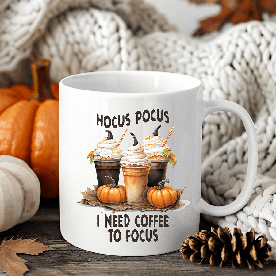 Hocus Pocus I Need Coffee To Focus Mug product image (3)