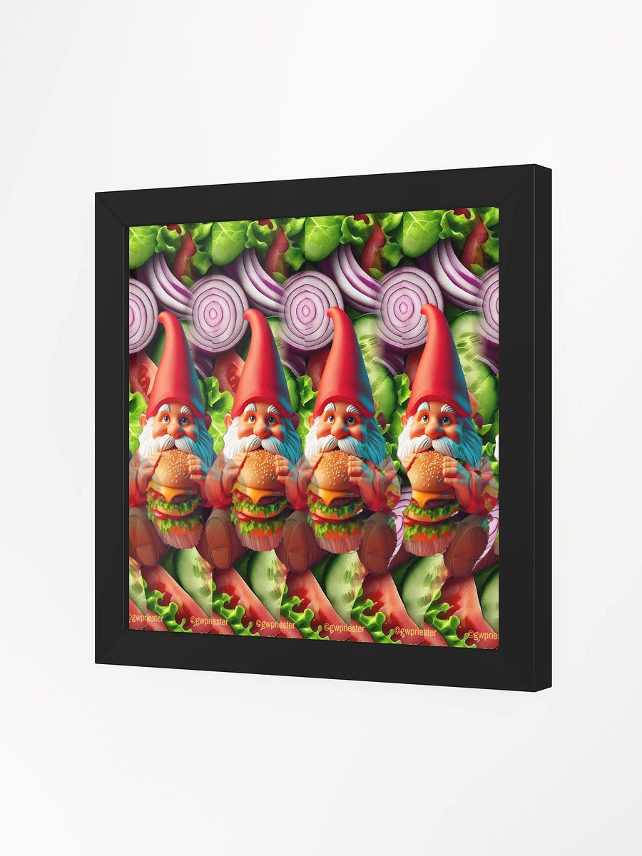 Gnome Chompsky - Framed 3D Stereogram Poster product image (9)