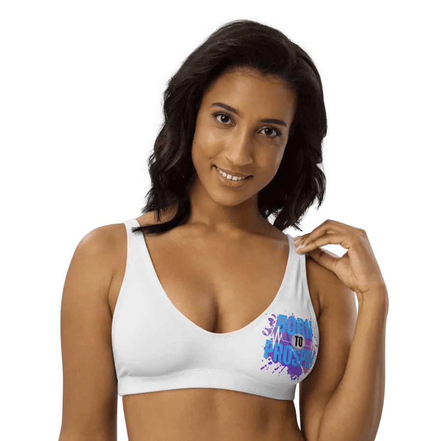Born to Prosper Vibrant Bikini Top product image (5)