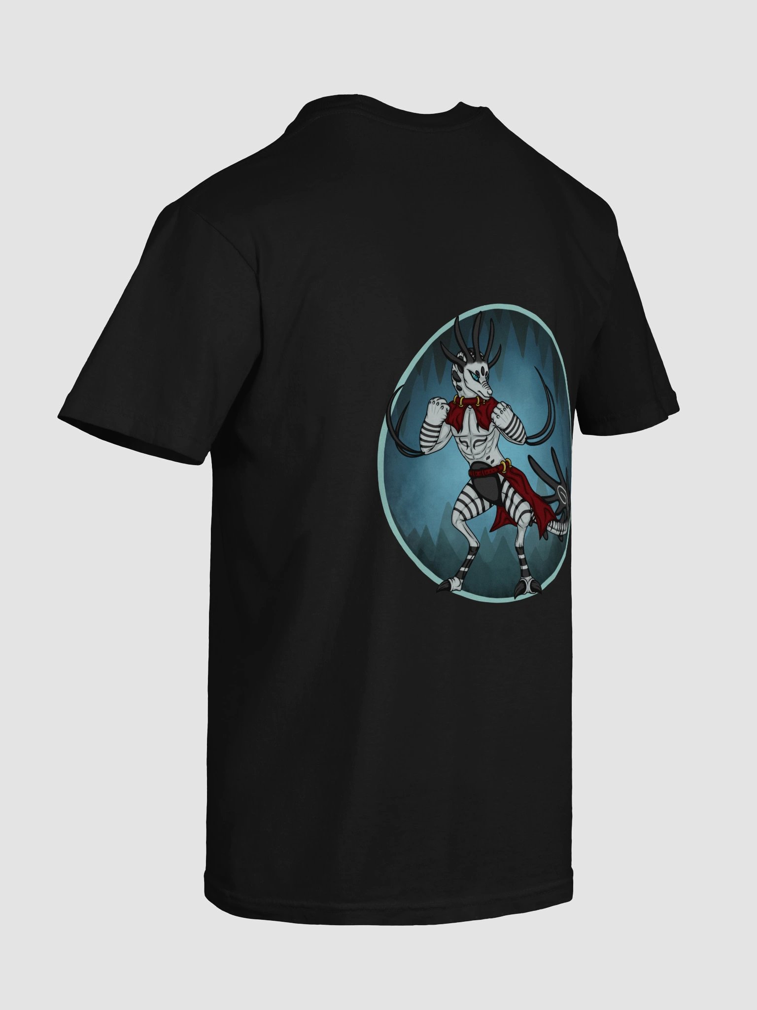 DEVOID Stylized Praga Tee (White Logo) product image (10)