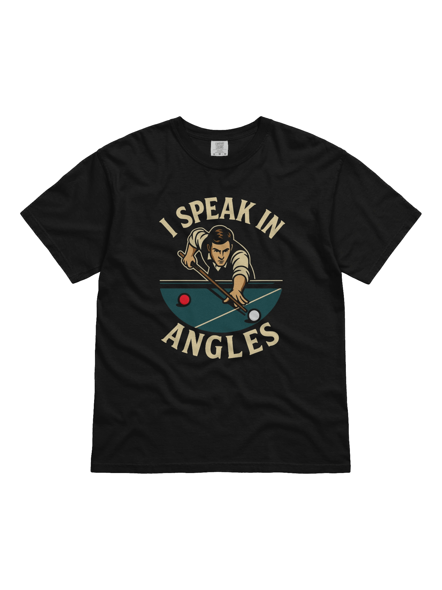 Angles of Billiards T-Shirt product image (3)