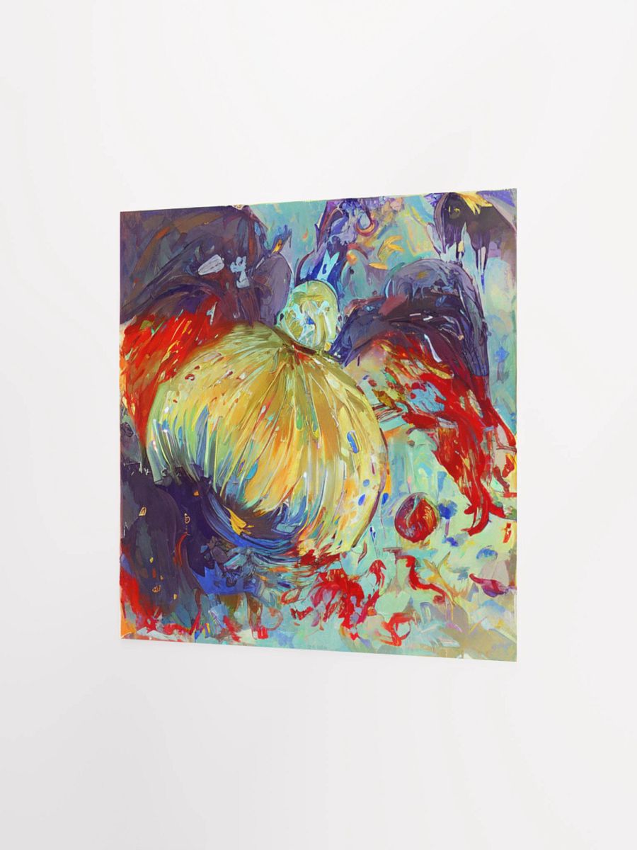 Chaos in Color: Abstract Matte Poster product image (6)