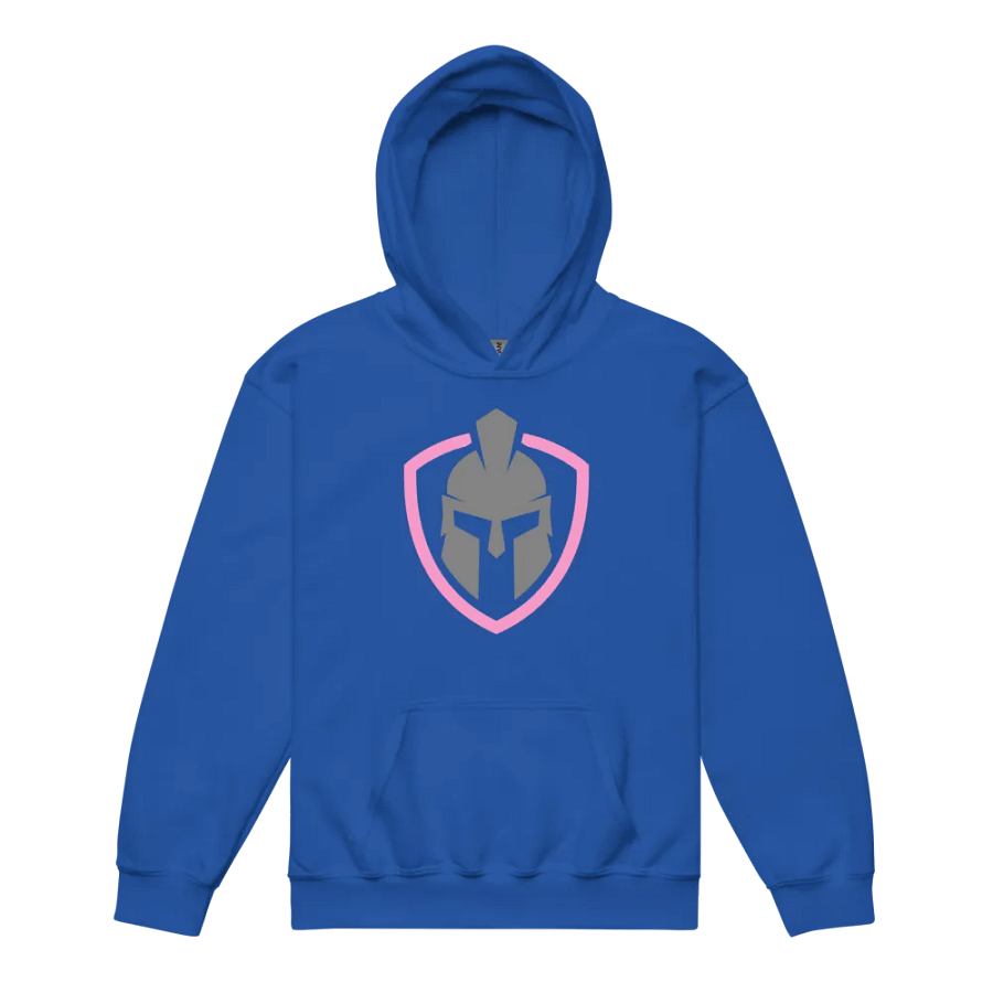 Mind Armor Youth Hoodie - Pink Logo product image (2)