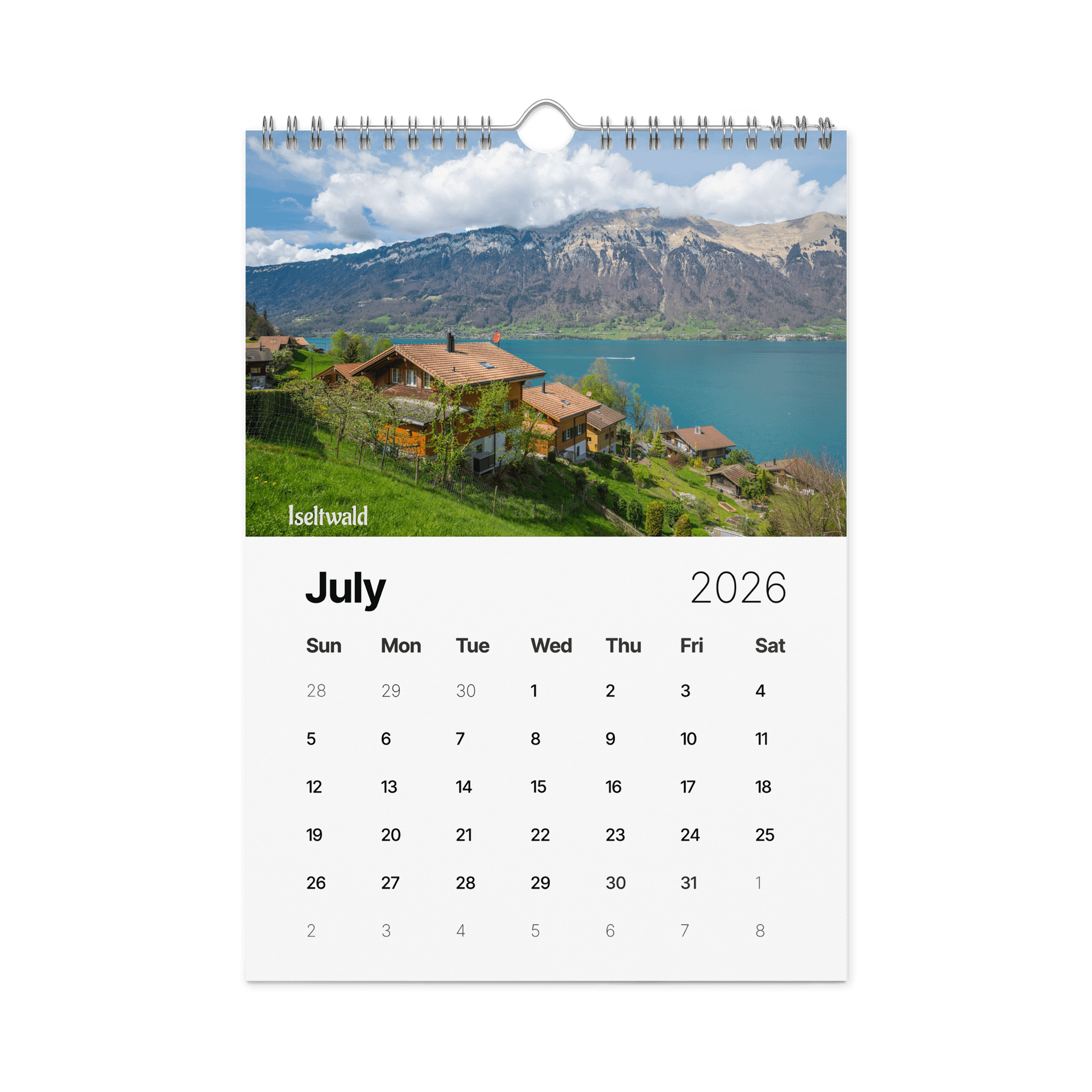 Swiss Landscapes Calendar 2026 product image (8)