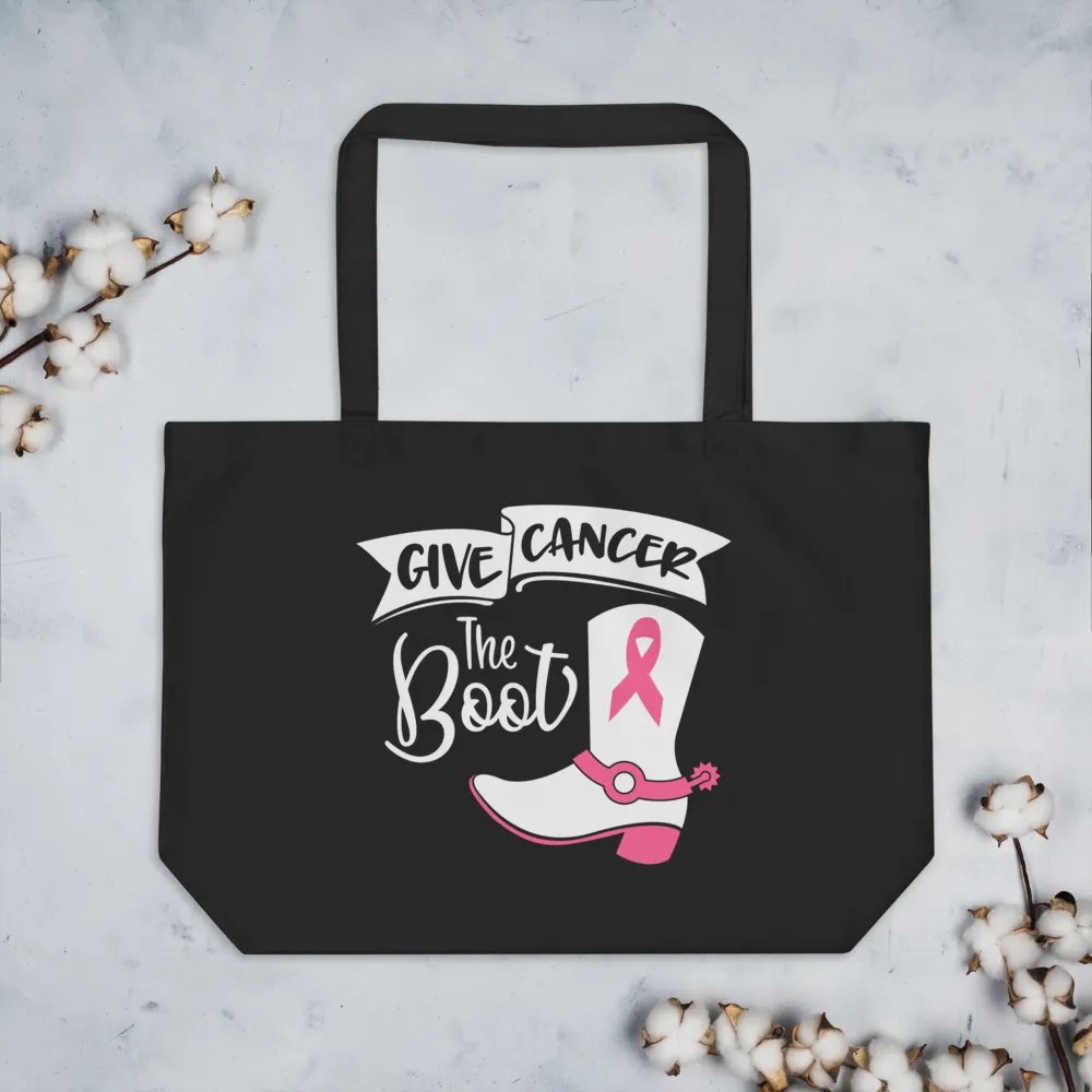 Give Cancer The Boot Bag product image (7)