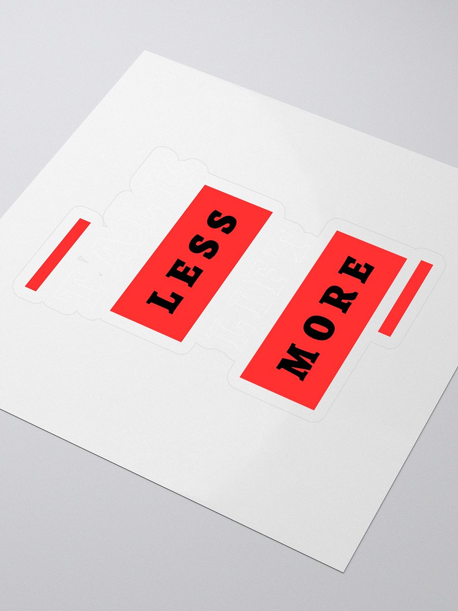Talk Less Lift More - Sticker product image (3)