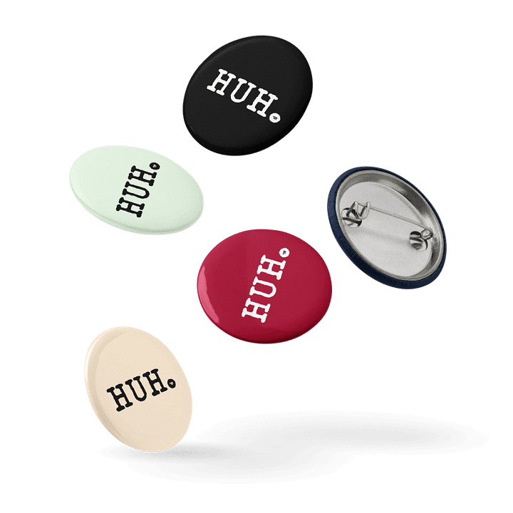 Huh - Buttons product image (2)