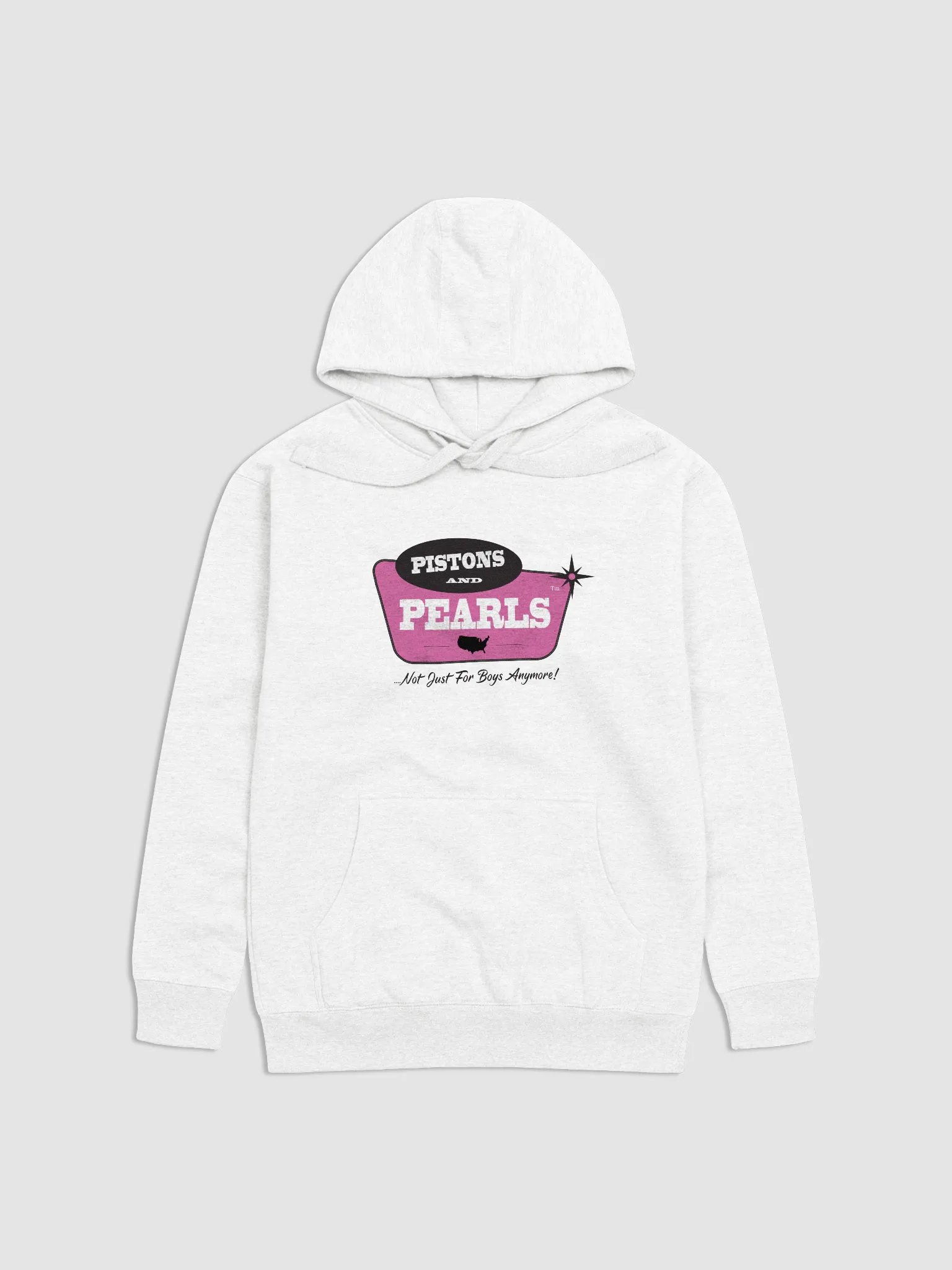 Vintage Pistons & Pearls Unisex Hoodie product image (1)