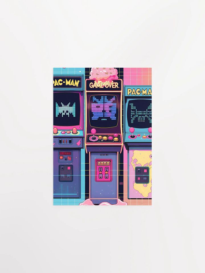 Pixel Paradise Arcade Poster product image (6)
