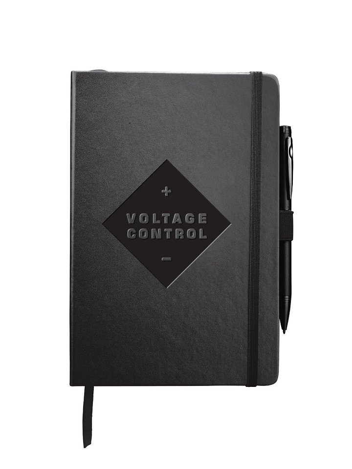 Voltage Control Embossed Lined Nova Bound Notebook product image (1)