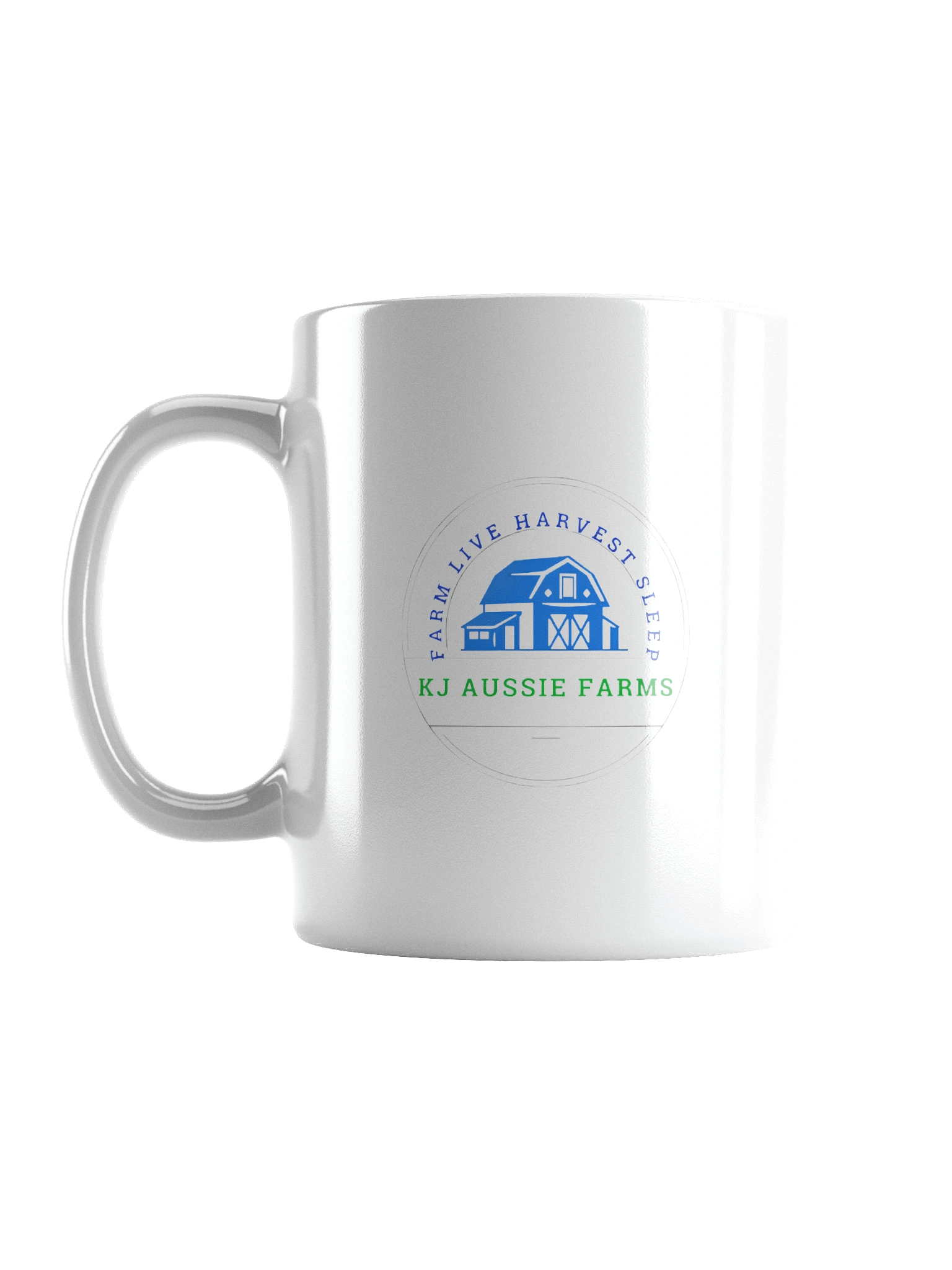glossy white Mug product image (2)