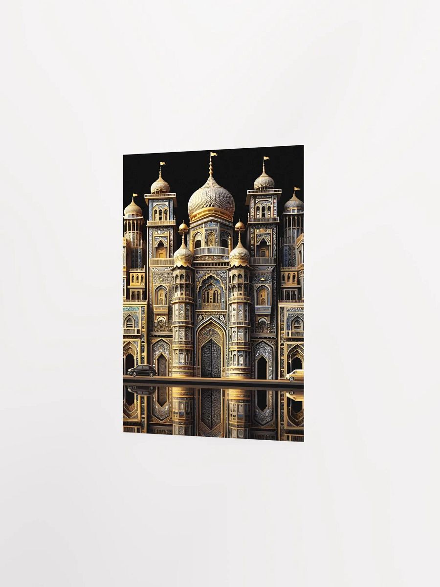 Golden Cityscape Dreamscape Poster product image (9)