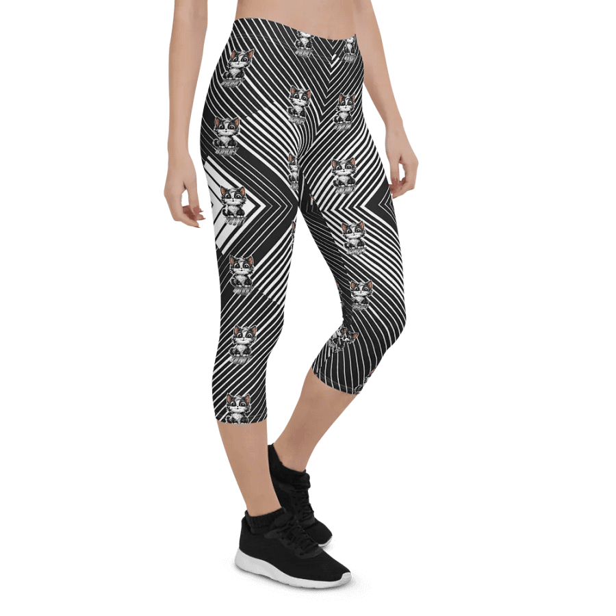 Buddy All-Over Print Capri Leggings product image (6)