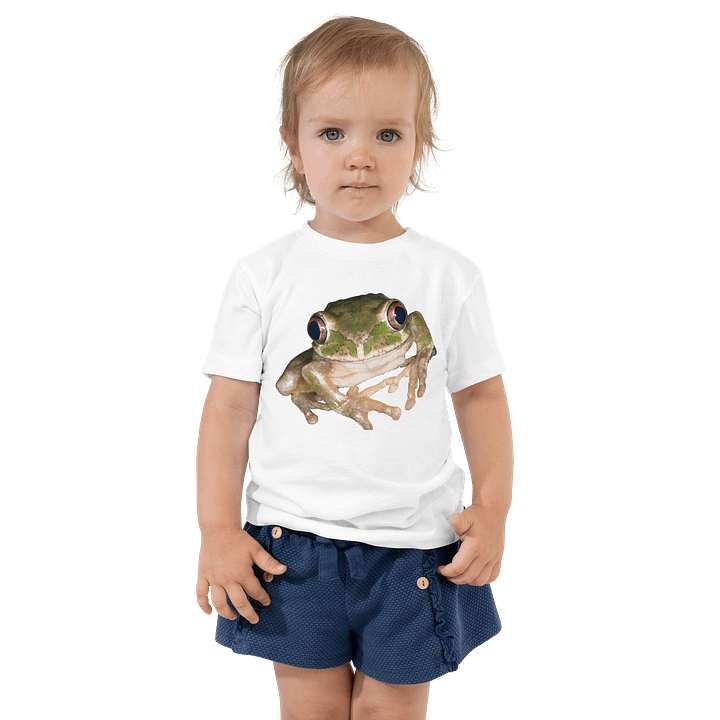 Forest Tree Frog Toddler Cotton T-Shirt product image (4)