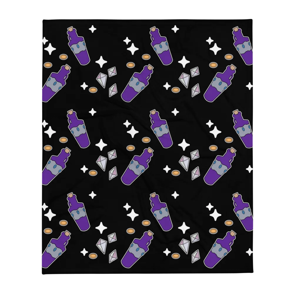 Purple Drink & Wears - Plush Blanket ( Soft ) product image (1)