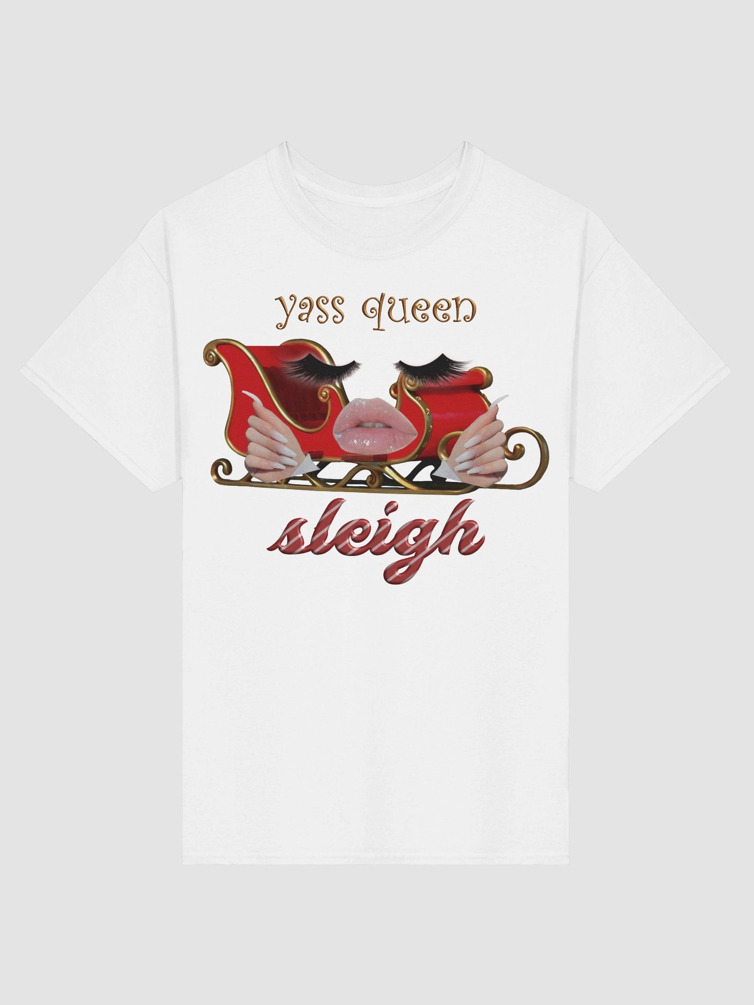 Yass Queen Sleigh T-shirt product image (62)