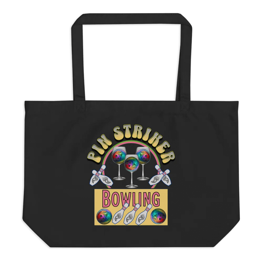 Pin Striker Bowling Tote Bag product image (1)