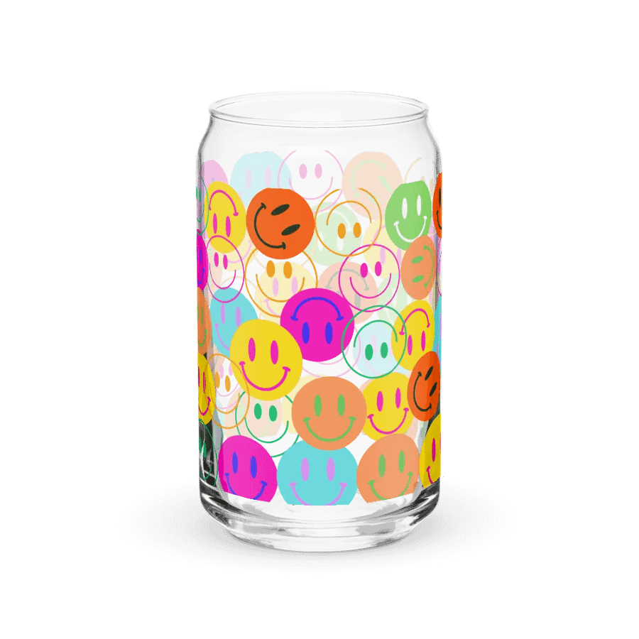 Smile emoji design - Sipper Glass product image (40)